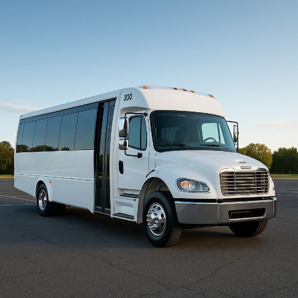 Mesquite Shuttle Bus Rentals 25 Passenger Shuttle Bus