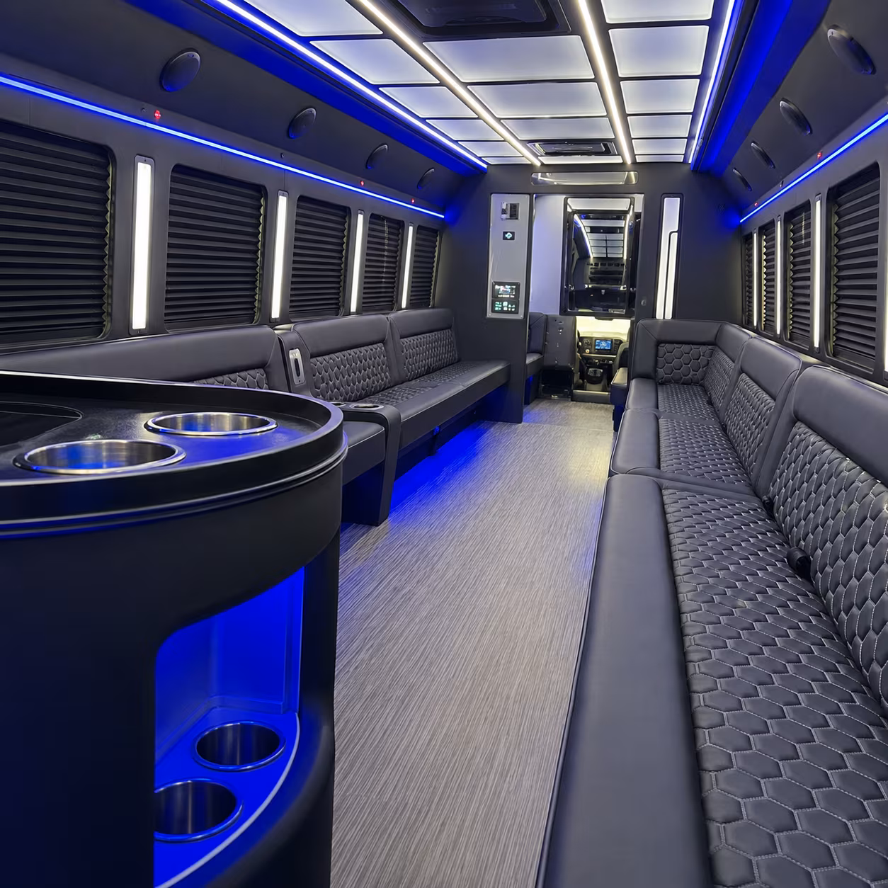 affordable mesquite prom party bus prices split across your group