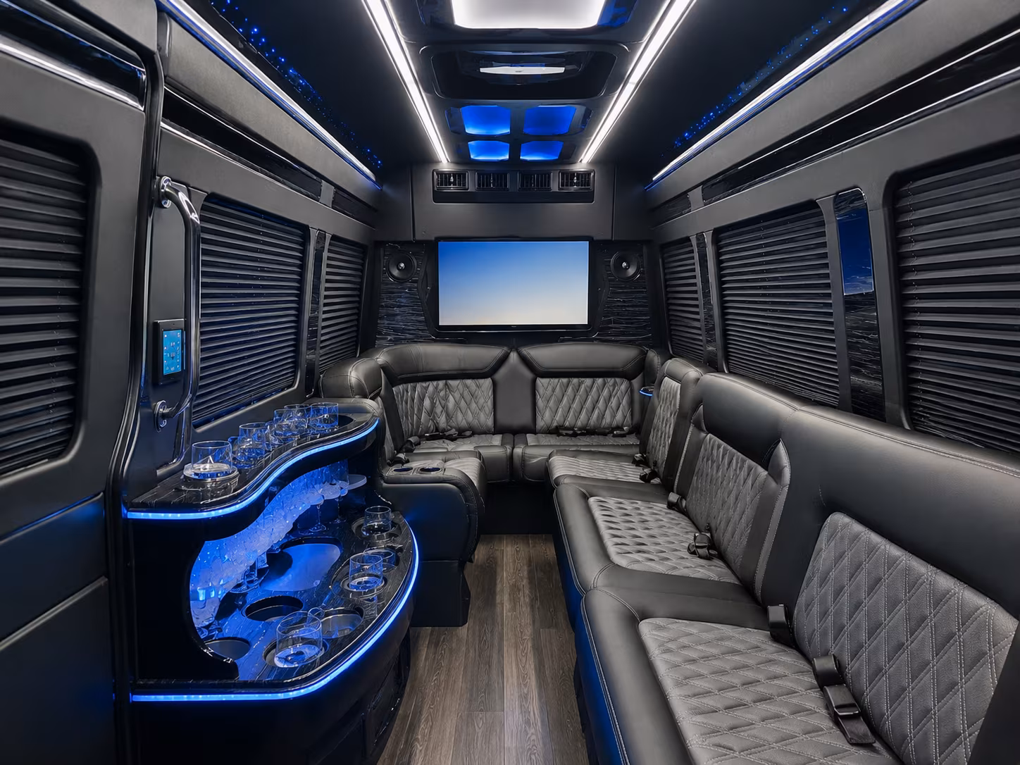 bus rental options for mesquite trips
